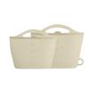 Mod?r? Soft Silicone Storage Bags, 1000ml + 1500ml, Set of 2, Microwave, Refrigerator, Freezer, and Dishwasher Safe (Beige)