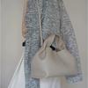 Poleno dumpling bag new bag French niche brand shoulder messenger bag cowhide handbag cloud bag