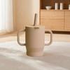 Heat-resistant Baby Straw Cup Food Grade Silicone Baby Training Cup Feeding Cup  Milk