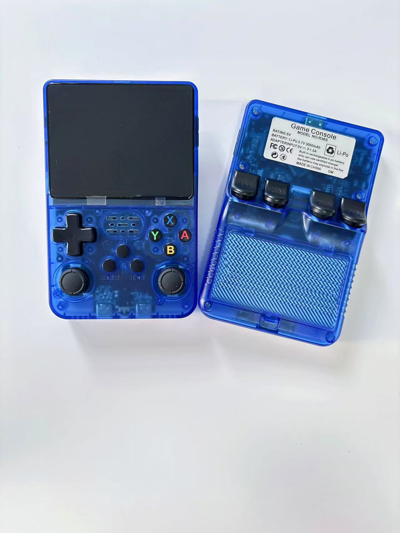 R36s Retro Console Game Video Game Console Gaming Console Consol Retro Game Video Juego Portatil Consola De Videojuegos Portatil синий