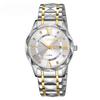 Temeis Men'S Watch Waterproof Luminous Double Calendar Men'S Quartz Watch Rhombus Glass Watch