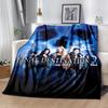 1pc Blanket Final Destination Bloodlines1 Print Design, Lightweight Blanket for Sofa, Bed- Soft &Warm, Gift for All Seasons Like Christmas, Halloween