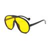 2026 UV400 Children's Fashion Shows Large Frame Integrated Fashionable Cute Sunglasses Men's And Women's