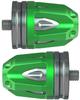 Bar End Ends for Kawasaki and NINJA250 H&b Caps/Grip Z900RS, ZRX1200DAEG, (Green)