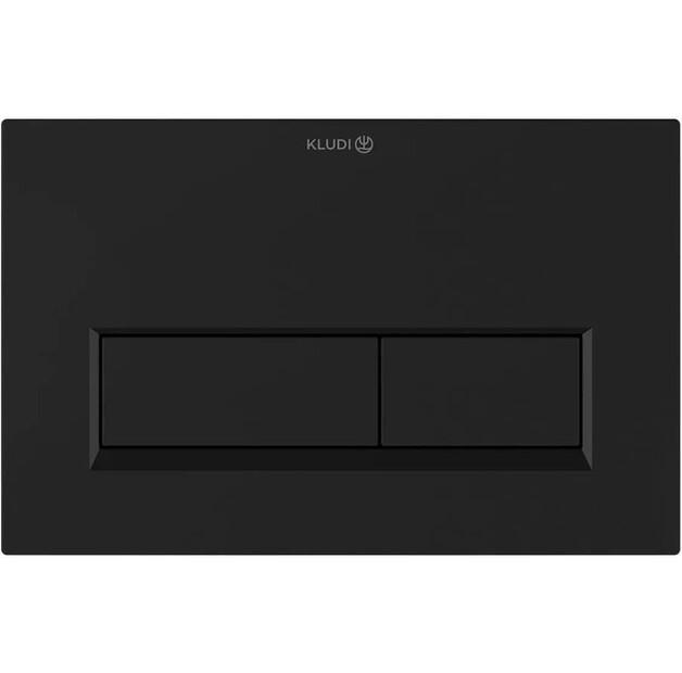 Клавиша смыва Kludi Unifix черный матовый 32PP0139