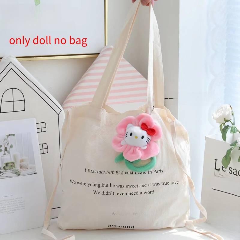 Плюшевая игрушка Hello Kitty с клипсой для штор в виде подсолнуха и крепежным ремешком для декора детской комнаты Cat