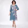 Women's Print Dress Loose Plus Size Dress