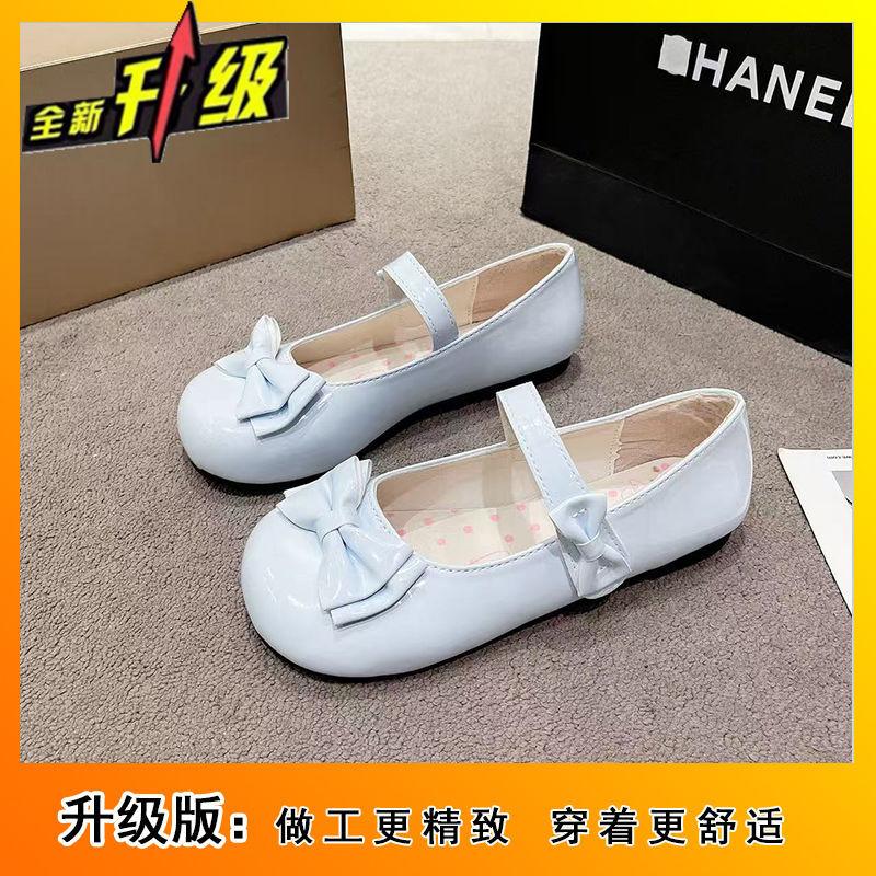 

Универсальные туфли-лодочки с круглым носком, новые туфли Мэри Джейн весна-лето 2025, милые туфли на плоской подошве 40