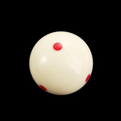 Standard Pool for Players Red 57.2mm 6 Dots 2 1/4" Training Cue Ball Billiard Ball Billiard Cue Ball Cue Ball