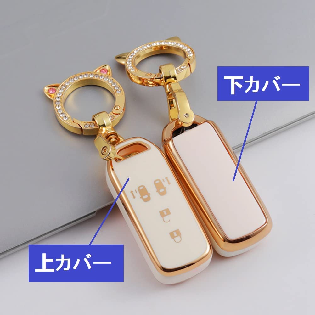 [ZANEKO] N-BOX key case compatible Honda N-BOX NBOX N-ONE N-WGN