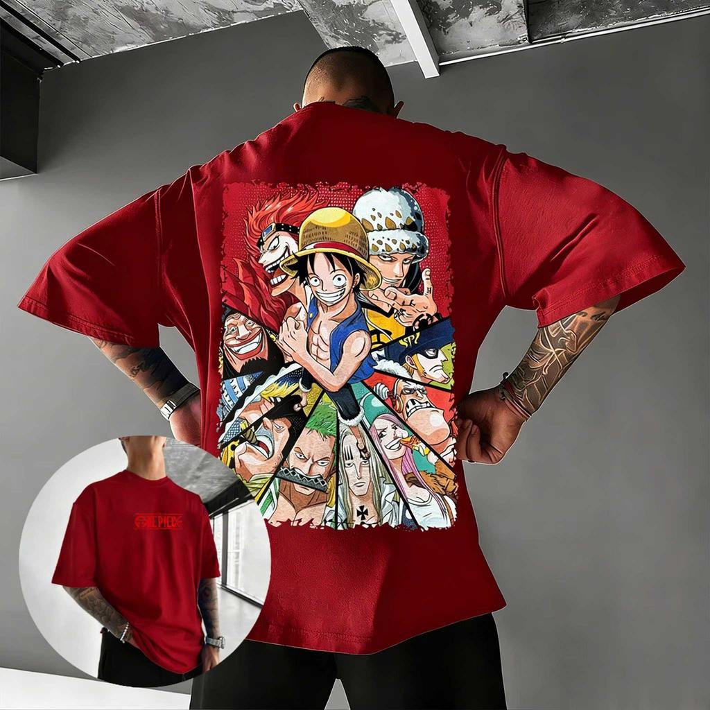 2026 Summer One Piece Luffy Cartoon Anime Graphic T‑Shirt Unisex Kawaii Cosplay Y2K Casual Top Women And Men T-shirt