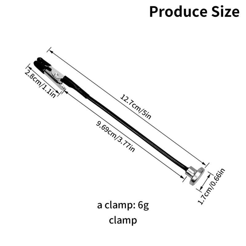 10Pcs Flexible Magnetic Crocodiles Clip Sticks Kit for Model Painting and Gunpla Assembly