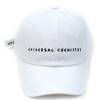 Universal Chemistry White Bio Washing Logo Ballcap Washing Ball Cap