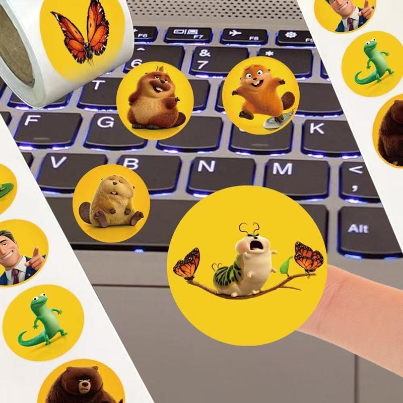 Beaver Stickers Animation Toms Sticker Decorations Party Favors Gifts Diy Phone Cases Stickers Accessories Notebook Sticker