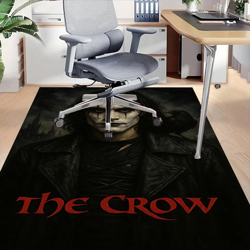 1pc The Crow Carpet, Office Rug Outdoor Mat Home Decor Area Carpet Festival
