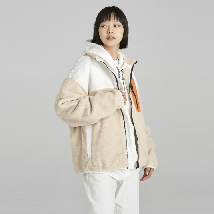 PUMA X Ami Sherpa Jacket 'Beige' Men's 535998-67