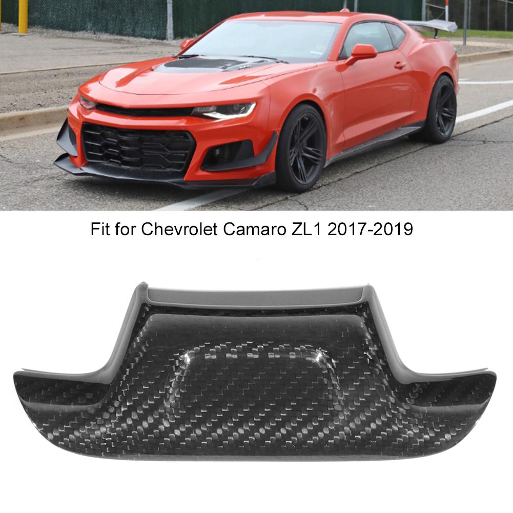 Carbon Steering Wheel Cover Fit for ZL1 2017-2019 Steering Wheel Sticker Steering Wheel Decorative Cover