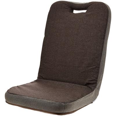 YAMAZEN Chair Compact Foldable Beige/Brown ICZ-40(BE/BR)
