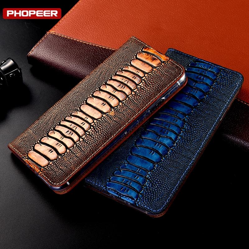 Luxury Genuine Leather Case for Realmi Realme 11 12 13 14T 14 15 15T 16 Pro+ Plus 4G 5G Flip Wallet Book Wallet Phone Cover