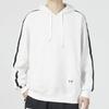 Under Armour Essential Heritage Fleece Hoodie With Logo Men Tops White 1373813-112