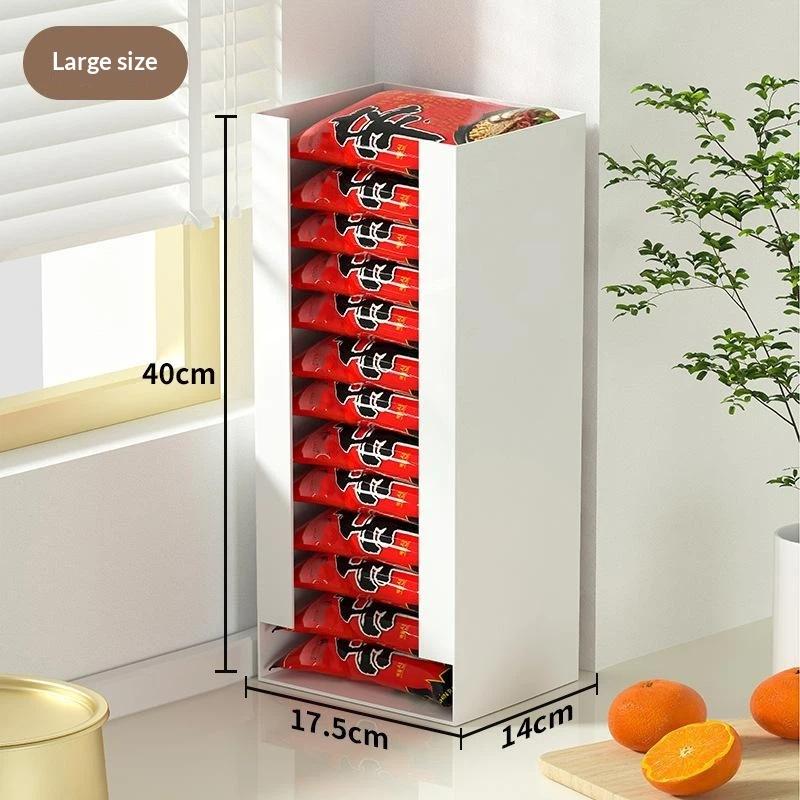 Scatola Multifunzione per Ramen Istantanei Organizer da Cucina per Tazze di Ramen Perfetta per l'Organizzazione della Dispensa Conservazione Alimentare