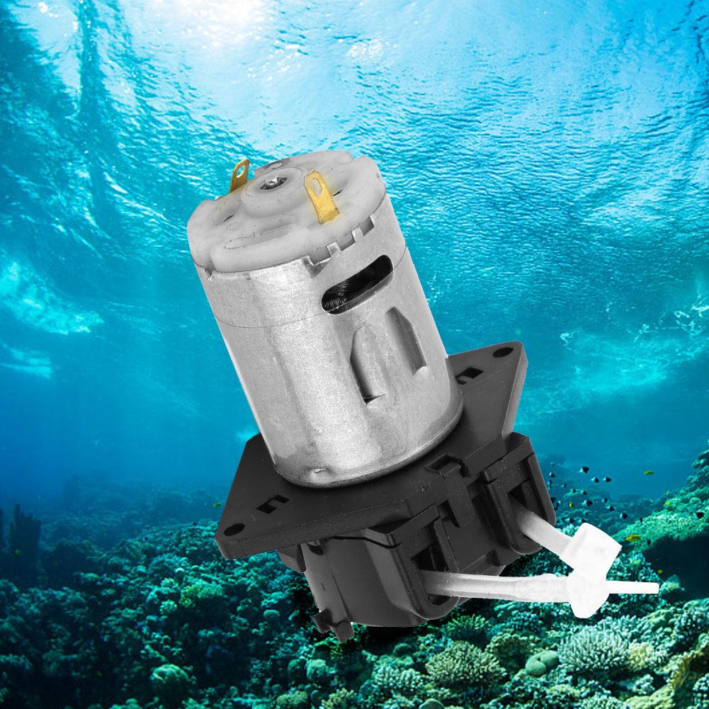12V 1x3 Dosierpumpe DIY Peristaltischer Schlauchkopf Für Aquarium Labor Chemische Analyse