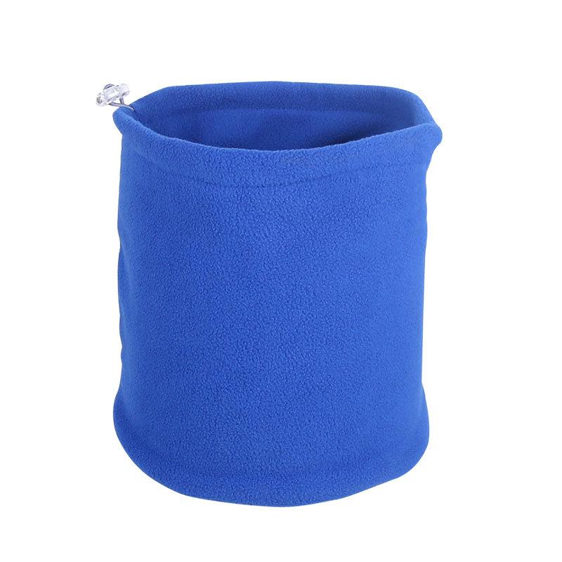 

Многоцелевой утеплитель для шеи, флисовая термобалаклава, шарф, утолщенный спортивный лыжный зимний ветрозащитный головной убор, шапка синий