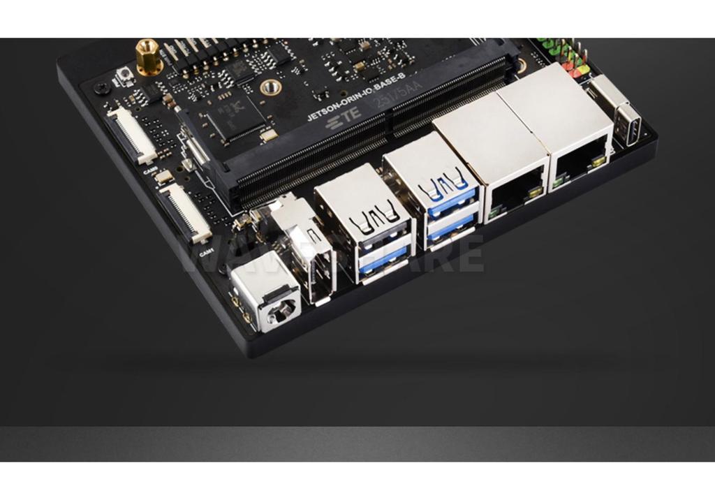Micro-Snow Dual-Network Port Baseboard for Jetson Orin Nano/NX