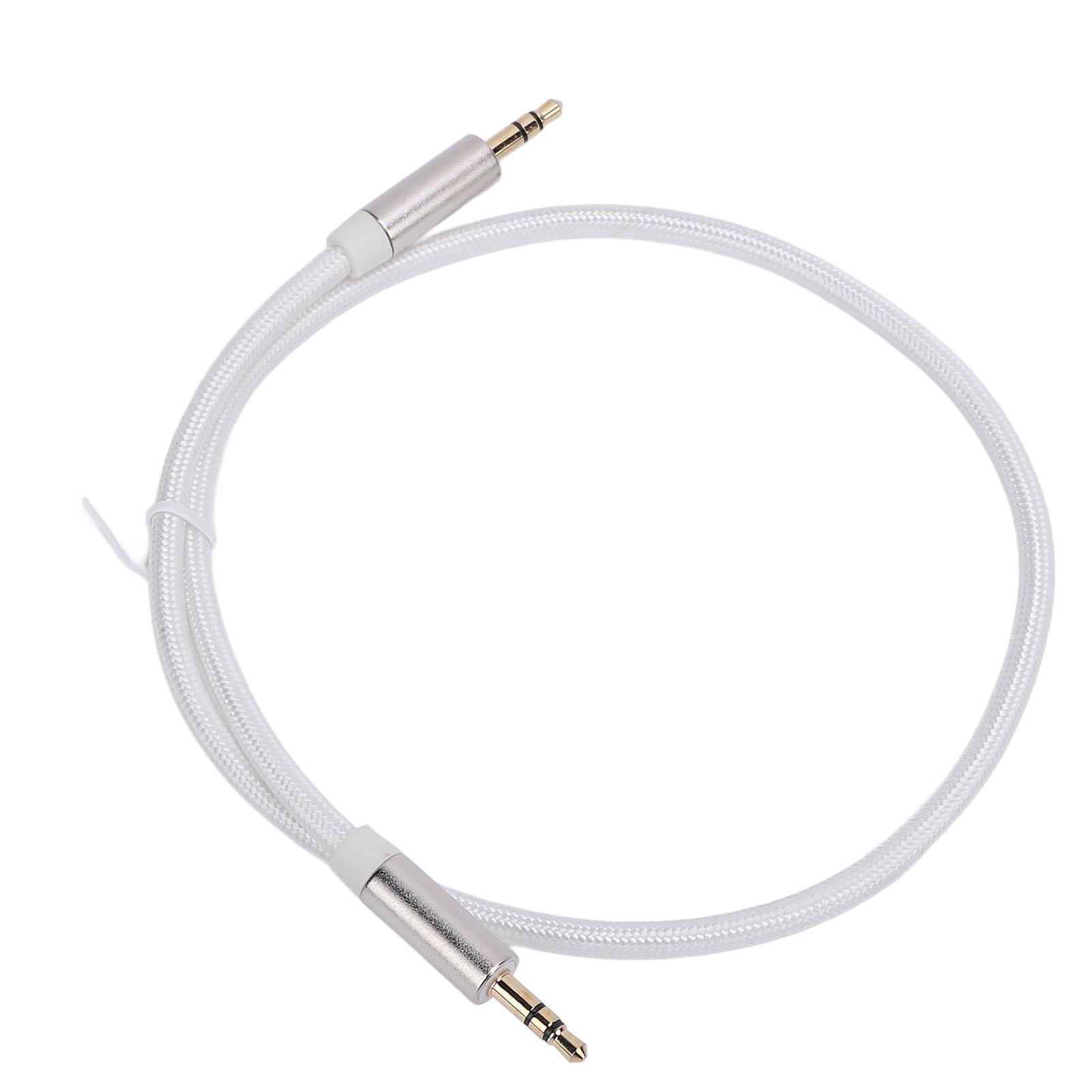 

3.5mm Cable M to 3.5SP Nylon Pure Copper Plug and Play Stable Transfer for Phone Tablet Headphone 0.5m / 1.6ft