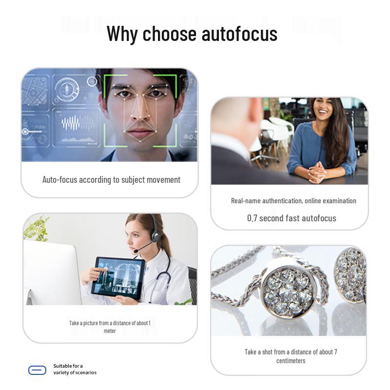 Aoni A10 1080P HD USB Webcam