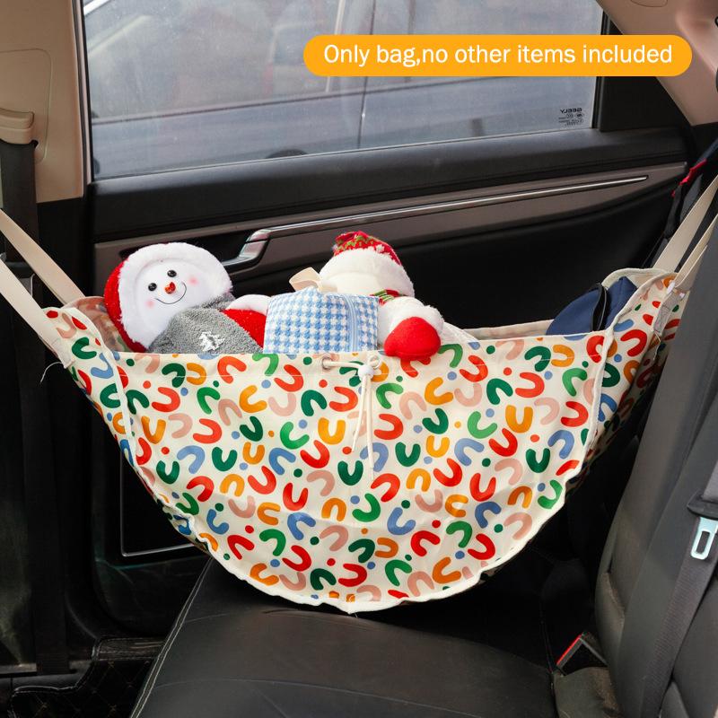 Car Seat Back Storage Bag Large Capacity Mommy Bag String Travel Bag Baby Cart Hanging Bag Multifunctional Hanging Organizer