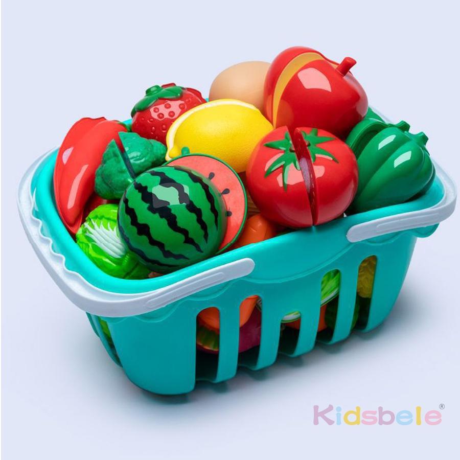 Large Kids Play Kitchen Set – Pretend Cooking Toy Sets With Pots, Utensils, Stove & Food Accessories For Role Play