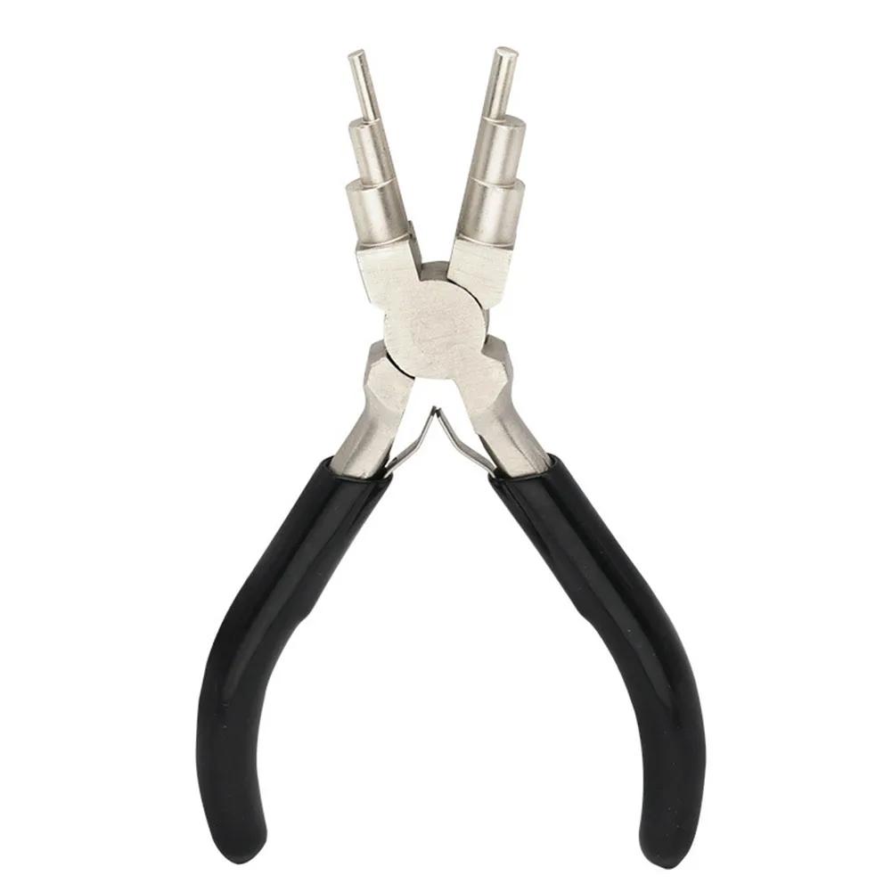

6 In 1 Round Nose Pliers For Wire Wrapping Jewelry Making Loop Making Pliers C-ring Jewelry Plier DIY Handmade Hand Tools CHINA
