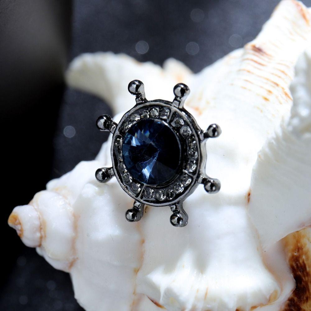 Zinc Zinc Alloy Rudder Collar Brooch Anti-glare  Retro   Cheongsam