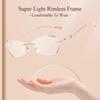 Fashion Anti Blue Rays Glasses Women +4.00