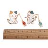 Jewelry Accessories Decoration Funny Cats Cat Brooch Badge Pin Enamel Brooch Cat Fishing Brooch