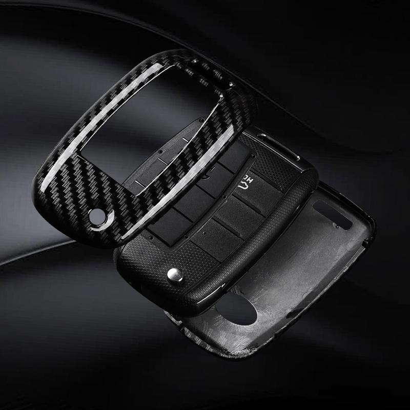Abs Carbon Fiber Car Key Case Cover For Kia Rio 3 K2 K3 K4 K5 Sportege Picanto Optima Soul Ceed Sorento Forte Stinger Cerato