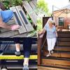 2.5/5.0CM x 5M Hochbelastbares Anti-Rutsch-Band Wasserdichtes Outdoor-Gripband für Treppenstufen Rampe Skateboards Klebstoff Rutschfeste Streifen