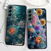 Microscope Virus Close Up Phone Case For Samsung A15 A25 A35 A55 Galaxy A12 A22 A32 A52 A72 A54 A34 A24 A14 A53 A33 A23 A13 A73