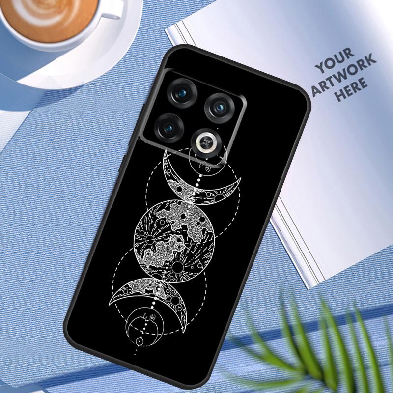 Occult Witchcraft Moon Gothic Witch Case For OnePlus 12 12R 11 9 10 Pro 10R 10T 9R 8T Nord 3 CE 2 Lite 2T N10 N20 N30 CE4 Cover