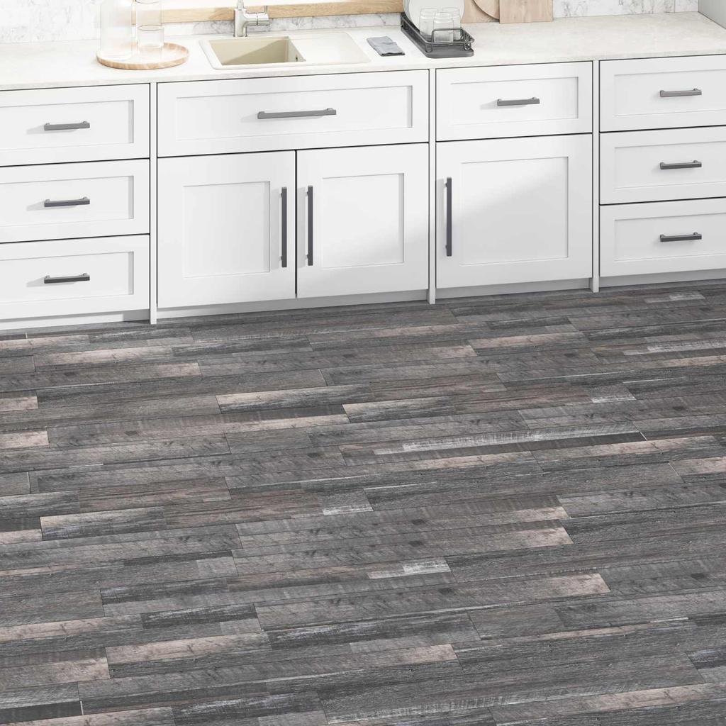 Floor Planks 5.02 M² 36 Pcs PVC Industrial Wood