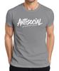 Antisocial Introvert Gothic Punk Urban Grunge Gift Unisexs Tshirt