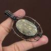 Maligano Jasper Gemstone Copper Wire Wrap Tree Of Life Pendant 3.54"
