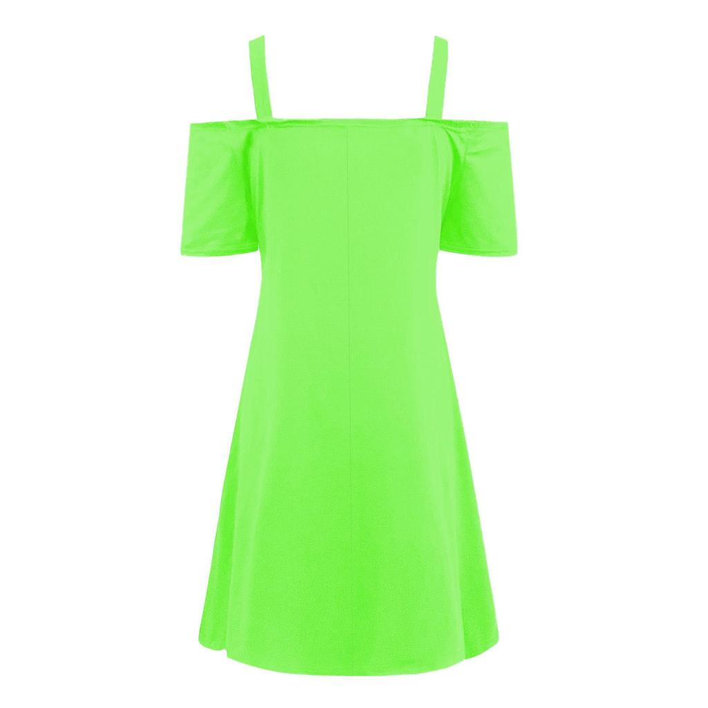 2026 Women's Fashion Zipper V-neck Off-the-Shoulder Camisole Dress