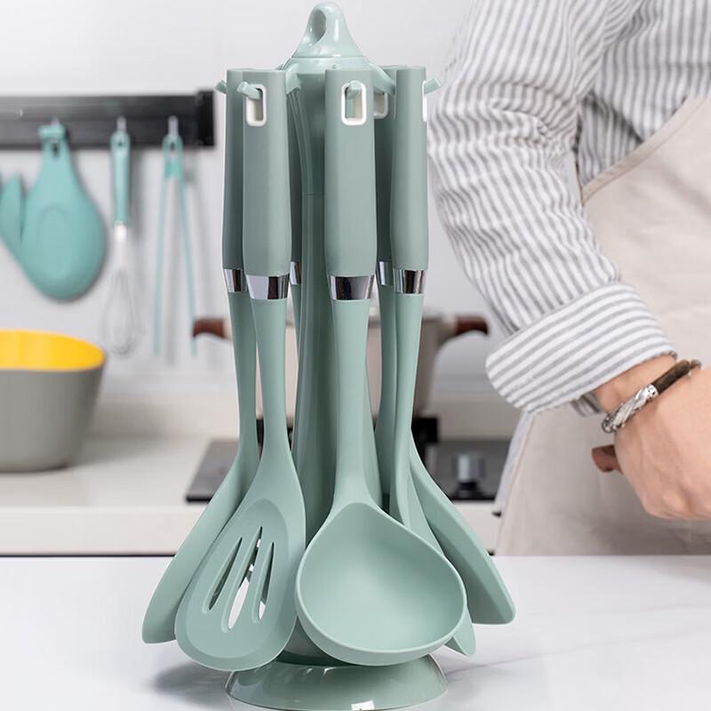 Funsun 7-Piece Silicone Kitchen Utensil Set