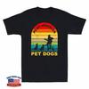 Play Ukuleles And Pet Dogs Funny Vintage Men's T-Shirt Cotton Black Navy Tee Top
