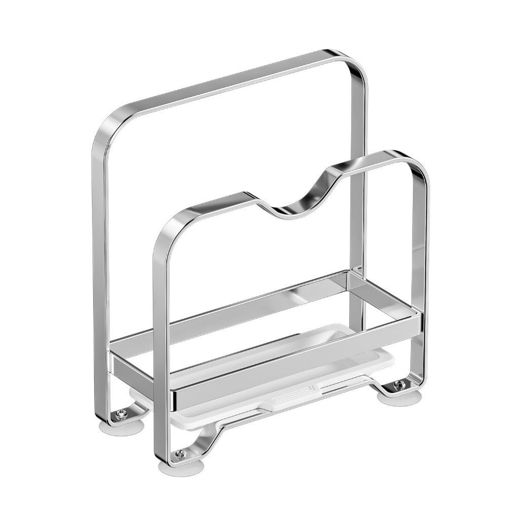 Rustproof Cutting Board Holder Moisture-proof Chopping Board Rack Pot Lid Storage Rack  Counter Top
