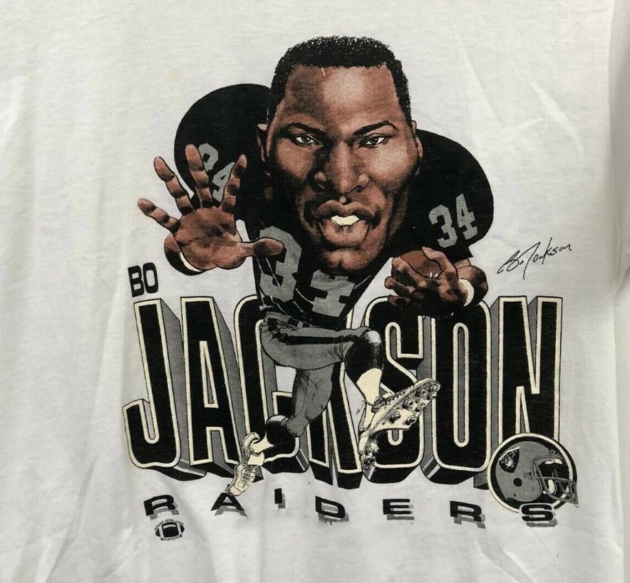 Bo Jackson Shirt Christmas Cotton White Unisex All size T-Shirt S