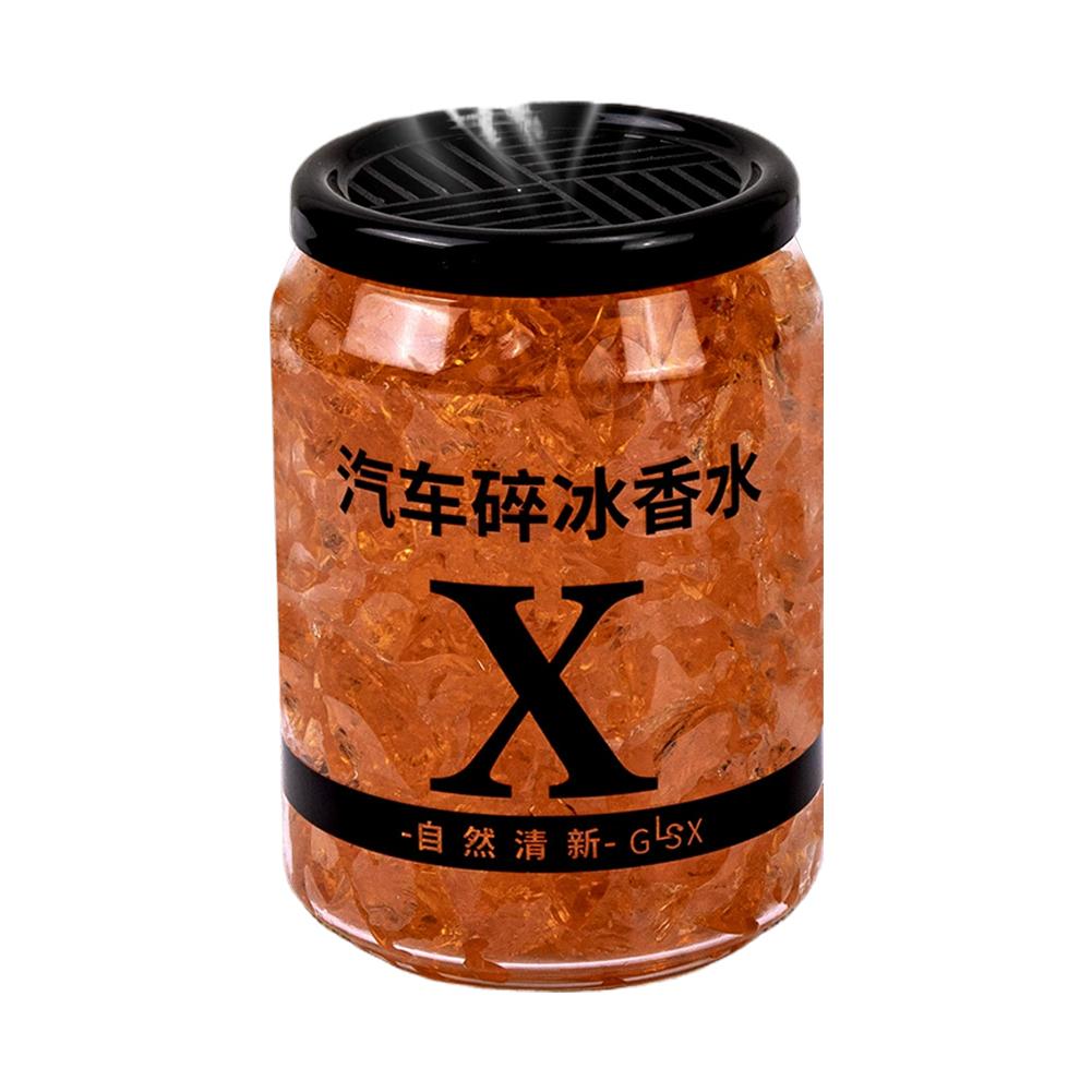 Car Ice Cream Solid Air Freshener Natural Plant Fragrance Perfume Long-Lasting Auto Aromatherapy For Auto Interior Decoration