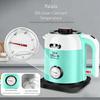 Smart 304 Stainless Steel Electric Kettle with Real-Time Temperature Display, Large Capacity, Safe for Infants and Pregnant Women.